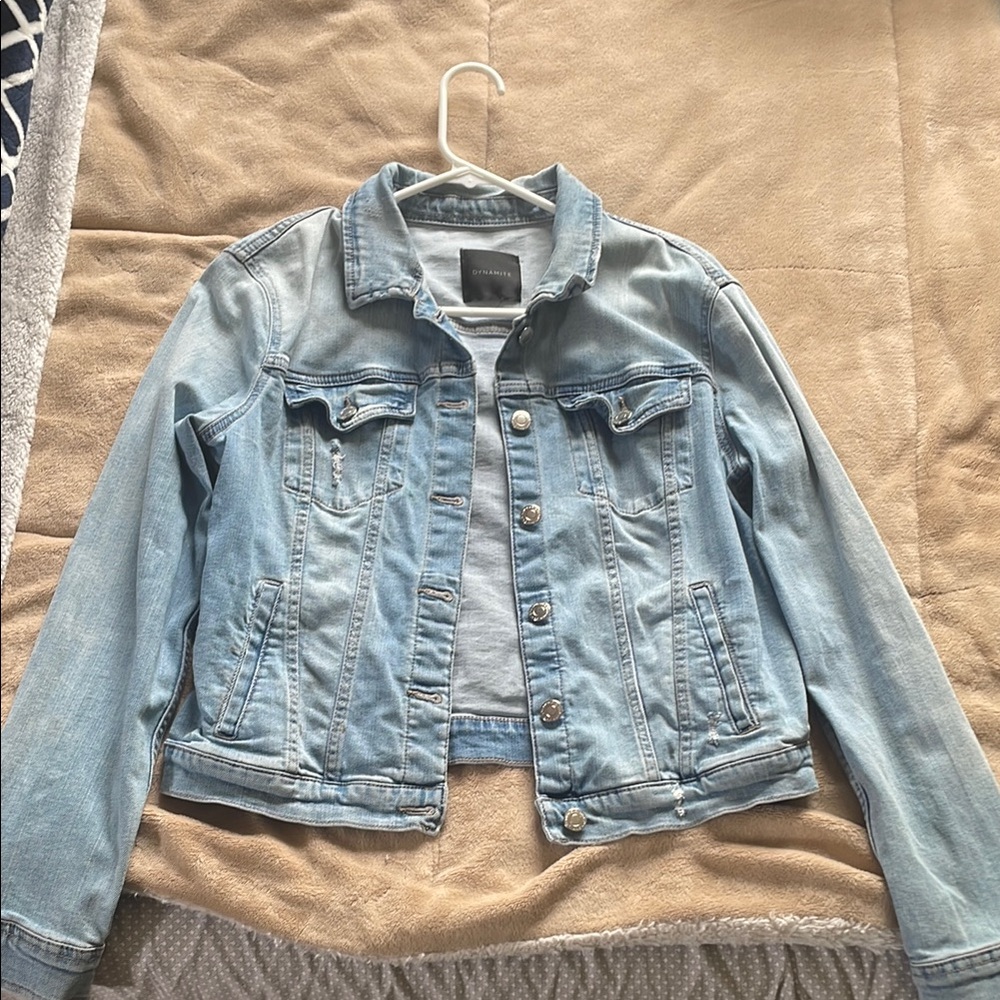Dynamite Classic Blue Denim Jacket